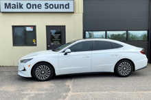 2022 Hyundai Sonata with professional window tint in North Bay